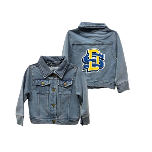 Wes and Willy Girls' South Dakota State Jackrabbits Buttons Jacket