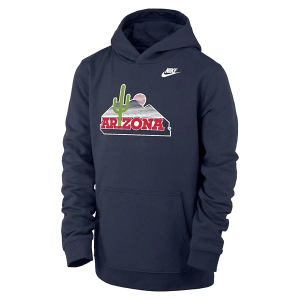 Arizona Wildcats Nike Kids Hoodie Large Navy