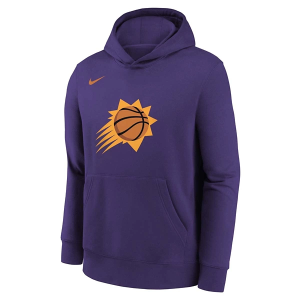 Kids' Phoenix Suns Nike Club Logo Hoodie Large Purple