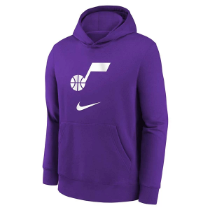 Kids' Utah Jazz Nike 2023 City Edition Hoodie Large Purple