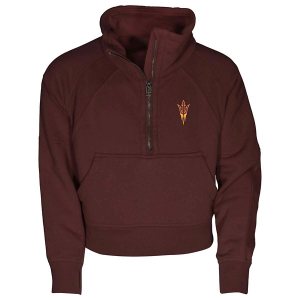 Arizona State Sun Devils Garb Kids Girls' 1/4 Zip Large Maroon