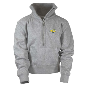 South Dakota State Jackrabbits Garb Kids Girls' 1/4 Zip Large Oxford