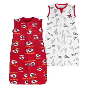 Genuine Stuff Baby Kansas City Chiefs Sleeper 2 Pack