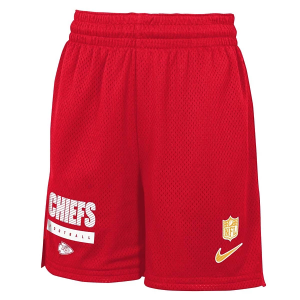 Kids' Kansas City Chiefs Nike Dry Shorts Large Red