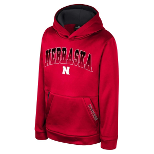 Nebraska Cornhuskers Colosseum Kids Hoodie Small Red