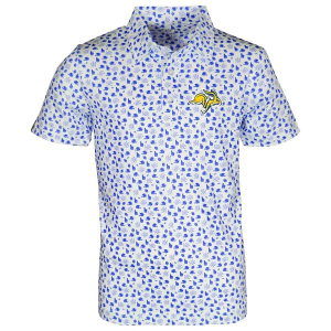 South Dakota State Jackrabbits Garb Earnest Baby Polo 3 mo. Royal