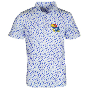Kansas Jayhawks Garb Earnest Kids' Polo Large Royal