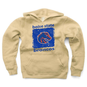 Boise State Broncos Wes and Willy Kids Hoodie 5 Stone