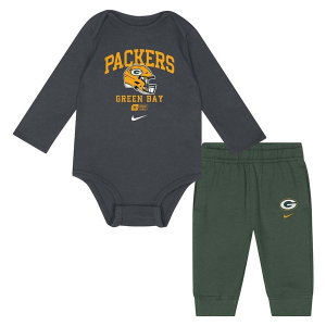 Nike Baby Green Bay Packers Onesie & Pant Set
