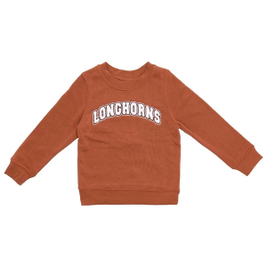 Texas Longhorns ZooZatZ Toddler Girls' Crew 3T Orange