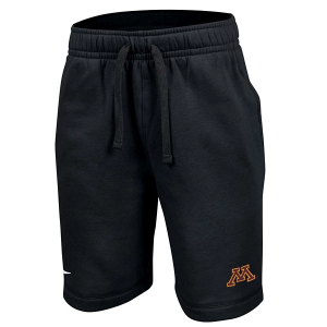 Minnesota Golden Gophers Nike Minnesota Club Fleece Kids' Shorts XLarge Black