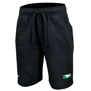 North Dakota Fighting Hawks Nike North Dakota Club Fleece Kids' Shorts Large Black