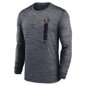 Colorado Buffaloes Nike Velocity Kids' T-Shirt Medium Dark Grey