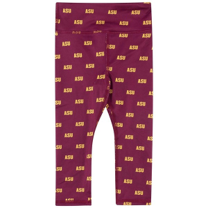 Arizona State Sun Devils ZooZatZ Girls' All Over Joggers Baby Joggers 9/12 mo. Maroon