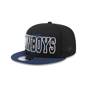 Dallas Cowboys New Era Splatter 9Fifty Adjustable Hat One Size Navy