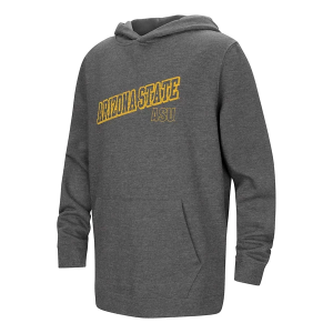 Arizona State Sun Devils Colosseum Kids Hoodie Medium Grey