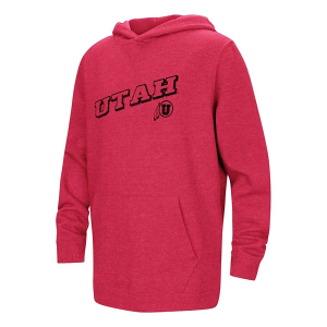 Utah Utes Colosseum Kids Hoodie Large Red