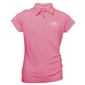 Iowa State Cyclones Garb Girls' Brighton Kids' Polo Large Pink