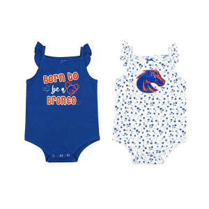 Colosseum Baby Boise State Broncos Hopper Onesie 2 Pack