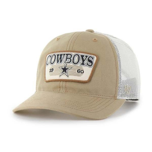 Dallas Cowboys 47 Brand Ridgewood Adjustable Hat One Size Khaki