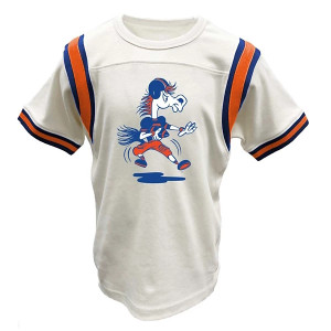 Boise State Broncos Wes and Willy Yoke Kids' T-Shirt Large Blue