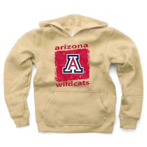Arizona Wildcats Wes and Willy Toddler Hoodie 4T Stone