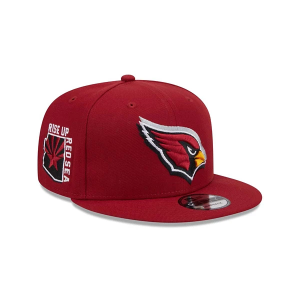 Kids' Arizona Cardinals New Era 2024 Draft 9Fifty Adjustable Hat One Size Red