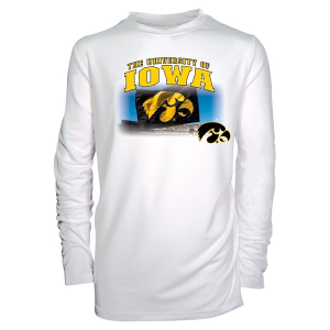 Iowa Hawkeyes Garb Jessie Stadium Kids' T-Shirt Large White