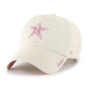 Women's Dallas Cowboys 47 Brand Ballpark Clean Up Adjustable Hat One Size Bone