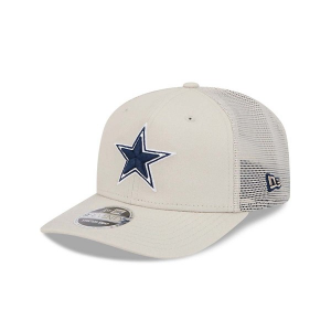 Dallas Cowboys New Era Canvas 9Seventy Adjustable Hat One Size Stone
