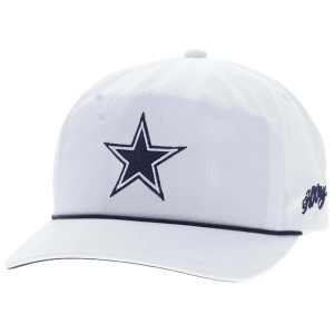 Dallas Cowboys Hooey Star Rope Adjustable Hat One Size Grey