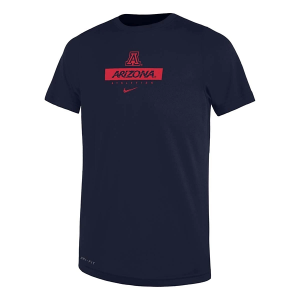 Arizona Wildcats Nike Team Issued Kids' T-Shirt Medium Navy