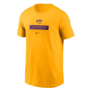 Northern Iowa Panthers Nike Team Issued Legend Kids' T-Shirt Medium Gold