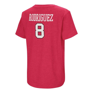 Nebraska Cornhuskers Colosseum Lexi Rodriguez #8 Kids' T-Shirt Small Red