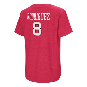 Nebraska Cornhuskers Colosseum Lexi Rodriguez #8 Kids' T-Shirt Medium Red