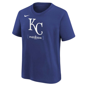 Kids' Kansas City Royals 2024 Postseason Participant T-Shirt XLarge Blue