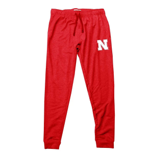 Nebraska Cornhuskers Wes and Willy Nebraska Tri Sweatpants Kids' Sweatpants XLarge Cherry