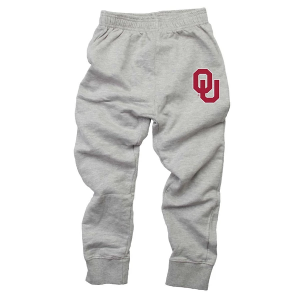 Oklahoma Sooners Wes and Willy Oklahoma Friday Sweatpants Toddler Sweatpants 2T Grey Heather