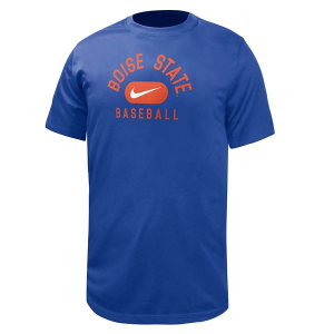 Boise State Broncos Nike Legend Baseball Kids' T-Shirt Medium Royal