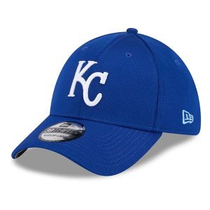 Kids' Kansas City Royals New Era 39THIRTY Active Pivot Flexfit Hat One Size Royal