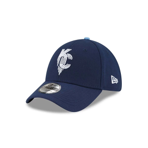 Kids' Kansas City Royals New Era City Connect 39Thirty Adjustable Hat One Size Blue