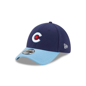 Kids' Chicago Cubs New Era City Connect 39Thirty Adjustable Hat One Size Blue