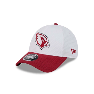 Kids' Arizona Cardinals New Era 2024 Training Camp 9Forty Adjustable Hat One Size Red
