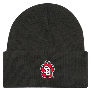 South Dakota Coyotes Legacy Athletic Cuffed Toddler Beanie One Size Black