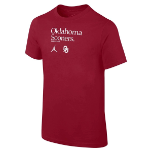Oklahoma Sooners Nike Basketball Legend Kids' T-Shirt Large Cardinal