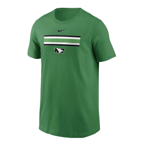 North Dakota Fighting Hawks Nike Stripe Kids' T-Shirt XLarge Green