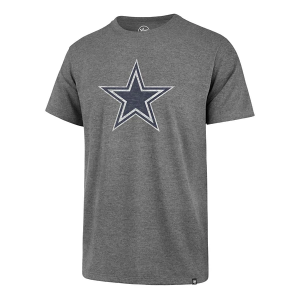 Dallas Cowboys 47 Brand Franklin Logo T-Shirt Medium Slate
