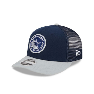 Dallas Cowboys New Era 2023 Sideline Circle Adjustable Hat One Size Navy