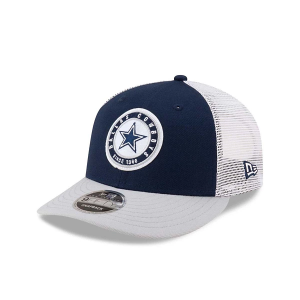 Dallas Cowboys New Era Throwback 9Fifty Adjustable Hat One Size Navy