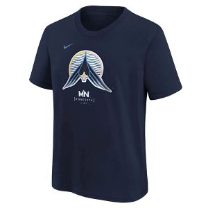 Kids' Minnesota Twins City Connect Logo T-Shirt 5/6 Blue